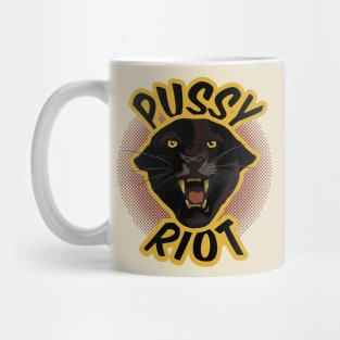 pussy riot panther Mug